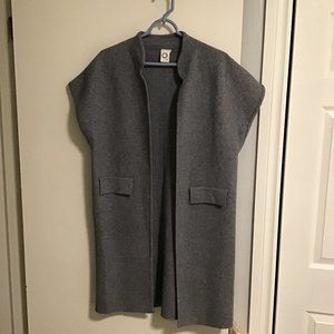 ANTHROPOLOGIE Akemi + Kin Cap Sleeve Long Cardigan